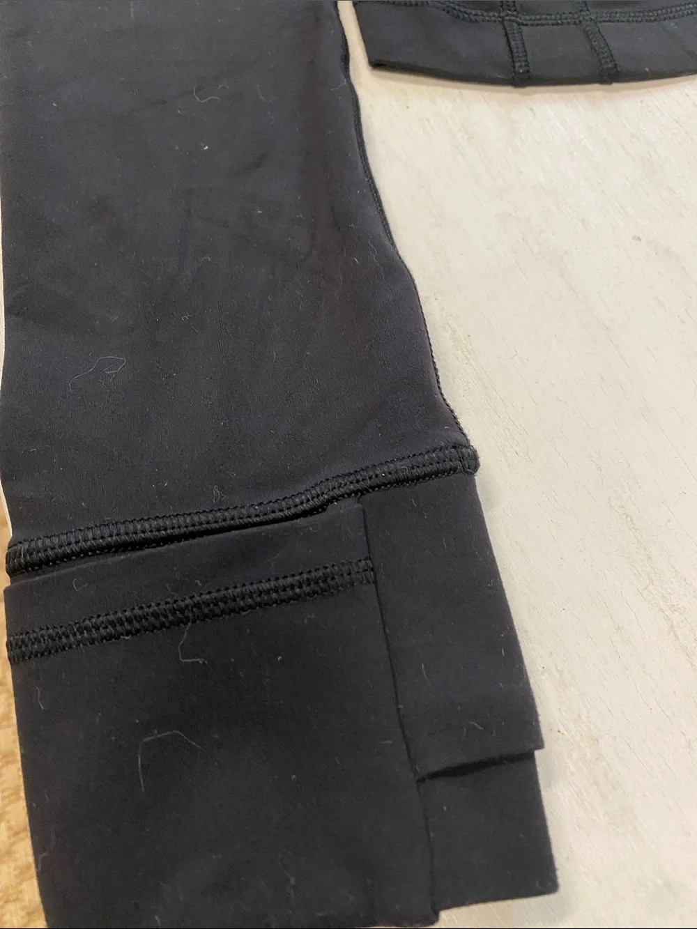 lululemon athletica Black Fitted Zip-Up